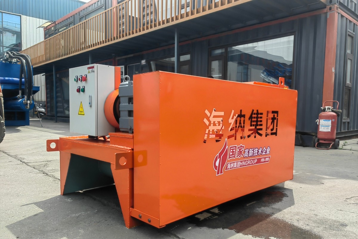 泡沫冷熔化坨机